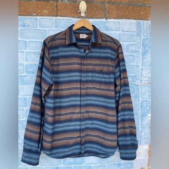 FAHERTY Seaview Shirt  in Deser Sunset Large - Picture 1 of 11